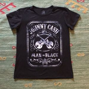 Johnny Cash women’s fitted t-shirt